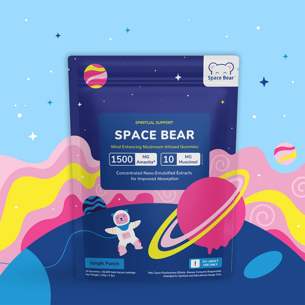 Space Bear (Amanita / Muscimol Extract)